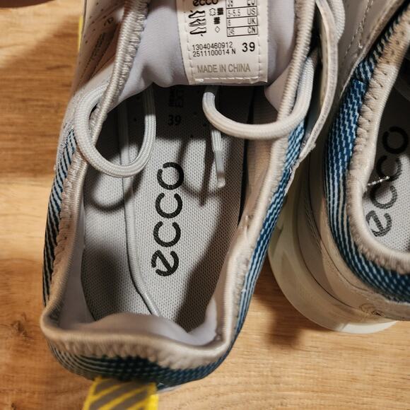 New Ecco Biom C4 Mens Golf Shoes 6-6.5, EU 39 Gray Ortholite Spikeless main image 9